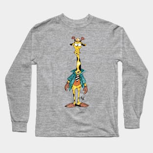 Corporate Giraffe Long Sleeve T-Shirt